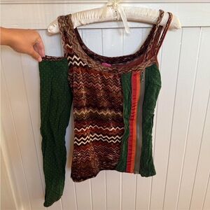 Save the Queen Asymmetrical Top